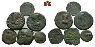 Seite 28 Künker elive Auction 41 GRIECHISCHE MÜNZEN LOTS 120 Griechische Bronzemünzen: 2x