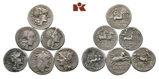 Künker elive Auction 41 Seite 51 RÖMISCHE MÜNZEN LOTS RÖMISCHER MÜNZEN 250 ex 250 Lot meist römischer Bronzemünzen: Die kleine Sammlung enthält reichsrömische Mittel- und Großbronzen des 1. - 3.