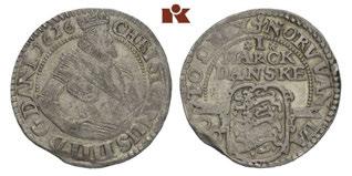 Münzzeichen Kleeblatt. Hede 99 C. Kl. Schrötlingsfehler am Rand, sehr schön-vorzüglich 1 308 Christian IV., 1588-1648.