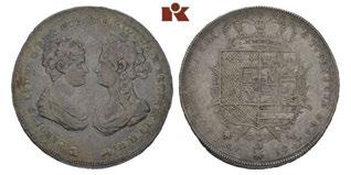 R Sehr schön 200,00 494 Carlo Ludovico di Borbone, König von Toscana, und seine Mutter Maria Luigia, 1803-1807.