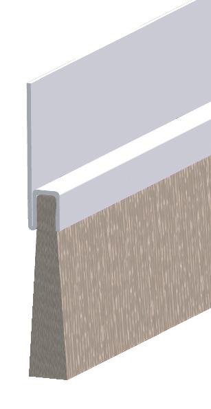 Bürstendichtungen Bürstendichtungen für Tore aus DICHTUNGEN Holz und Stahl FÜR TORE zum Einnuten zum Unterschrauben zum Aufschrauben