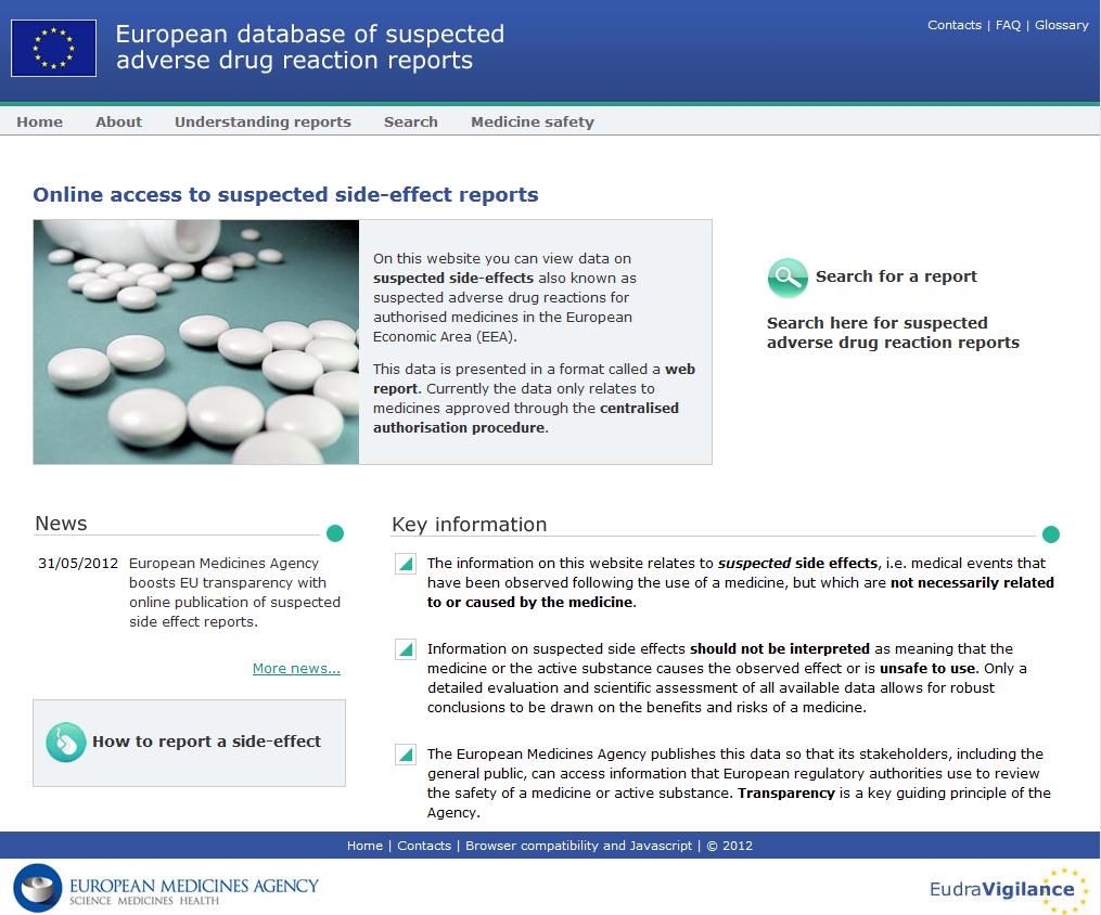 www.adrreports.eu Transparency!! Dr.