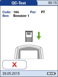 Anleitung Durchführung einer PT-Qualitätskontrolle Falls Code-Chip-Nr.