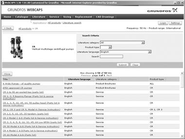 Register: Katalog Unterlagen Service Auslegung Austausch CAD-Zeichnungen.