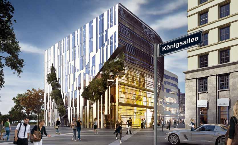 Freuen Sie sich auf das Jahrhundertbauwerk Kö-Bogen Düsseldorf, das die developer mit dem Architekten Daniel Libeskind realisieren direkt im Herzen von Düsseldorf.