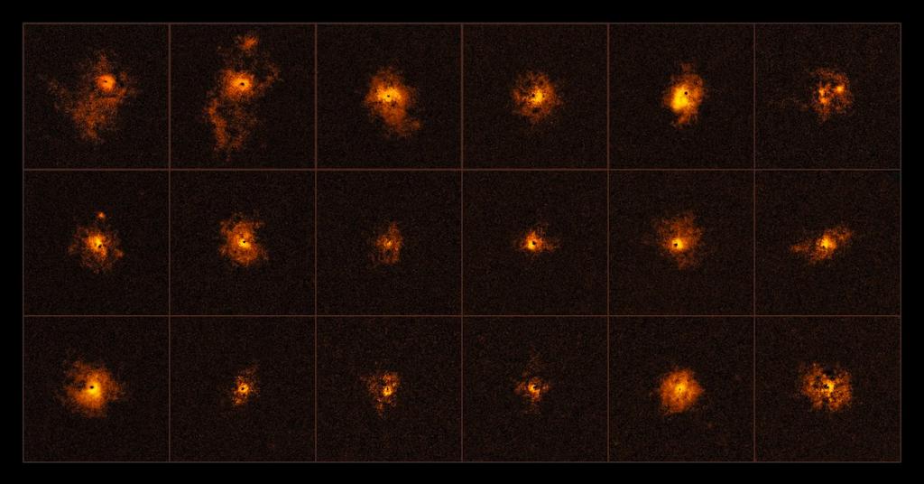 Quasar-Halos Multi Unit Spectroscopic Explorer (MUSE/ VLT) Mehr Halos als angenommen