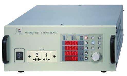 ACP 300 ACP3P 520 AC-Quellen 500 VA - 45 kva 1- oder 3-phasiger Ausgang 0-300 V AC oder 0-600 V AC (1P) 0-520 V AC (3P) Lineare oder getaktete Varianten Diverse Leistungsklassen Spannung frei