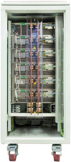 TFT GPIB, CAN, Profibus, Ethernet, CANopen... PSI 9000 24U 60 / 90 kw 40-1500 V 120-3060 A ja 24 HE ja TFT GPIB, CAN, Profibus, Ethernet, CANopen.