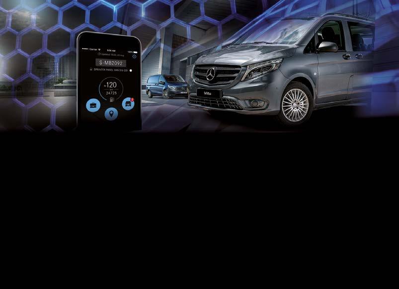 Mercedes PRO connect Connect me Adapter Die neue Marke Mercedes PRO bündelt Dienstleistungsangebote für gewerbliche Transporterkunden.