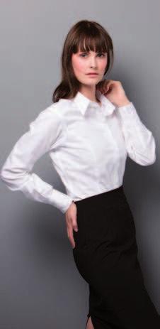 11 Ladies' City Shirt LS KK388 120-125 g/qm 100% Baumwolle Button-Down-Kragen Doppelnaht an Ärmeln und Seiten 2 Ersatzknöpfe Pflegeleicht.