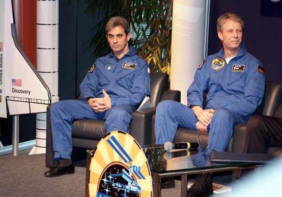 Bildnummer: ra053-166 Astronauten Thomas Reiter
