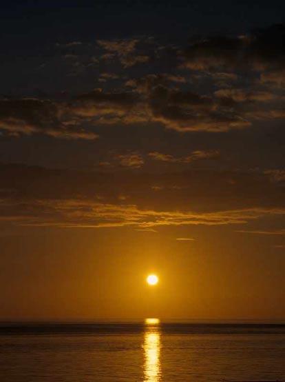 Bildnummer: su032-04 Sonnenuntergang über dem Meer