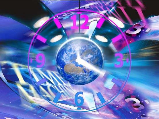 Bildnummer: il016-71 Zeitmaschine, Time Machine, Raumzeit, Uhr, Space