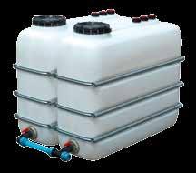 Webcode 4100 Kunststoff-Lagerbehälter TYP PE-DF 2er Batterie PE 2000 DF Vielfältige Einsatzmöglichkeiten Der vielseitige Kunststoff-Lagerbehälter Typ PE-DF aus hochwertigem Polyethylen (HD-PE) ist