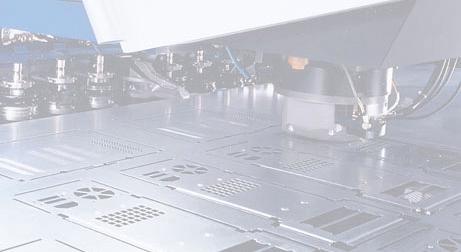 Geschäftsbereich Werkzeugmaschinen Computergesteuerte Werkzeugmaschinen für die flexible Blech- und Materialbearbeitung für die Laserbearbeitung zum Stanzen, Nibbeln und Umformen für die