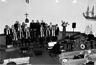 Der Auftritt dann eine Woche später am 13.12.2014 in der Bethlehemkirche in Friedrichsort hatte wie jedes Jahr seinen ganz besonderen Charme.