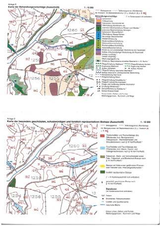 4.2 Ermittlung der Verdachtsflächen/Grundlagen 3. Waldbiotopkartierung waldfreie Moorbiotope Wälder auf Moor-, Bruch- und mineral.