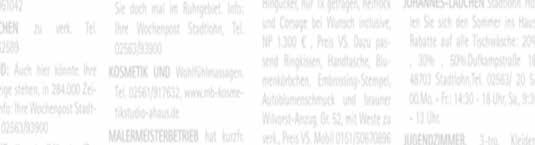 29. Woche Seite 7 Dregau ung Mittwoch, 16. Juli 2014 Automarkt 1A Autoexport kauft PKW/LKW/ Busse/Motorsch./Unfall. Zahle barü.restwert. Sof.-Abhol. a. So. Tel:0201/20601134 Autohaus Carpot Süd An- u.