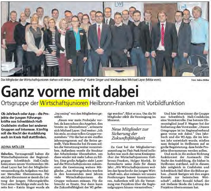 Hohenloher Tagblatt (21.