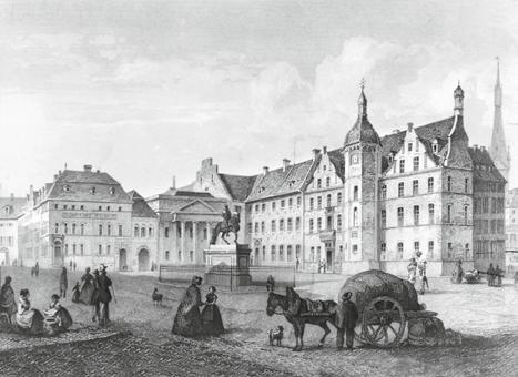 Baumeister Heinrich Tussmann errichtete das Haus 1573 mit der typischen niederrheinischen Backsteinfassade.