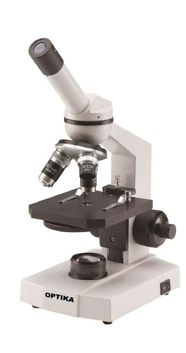 BP-20/400 BP-20/400hal BP-20/600 BP-20/400 Monokulares biologisches Mikroskop mit 400x Vergrößerung. Es kann mit einem zusätzlichen 16x Okular und einem 60x Objektiv 960x erreichen.