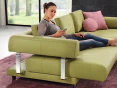 2-sitzige Sofas mit Lounge-Potenzial, Sofa Elemente mit Querschläfer-Funktion - von der Standard-