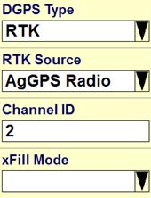 8.6 Secure RTK Falls die RTK Basisstation über Secure RTK gesichert ist muss im Receiver ein Zugangspasswort (Secure-RTK-Schlüssel) eingegeben