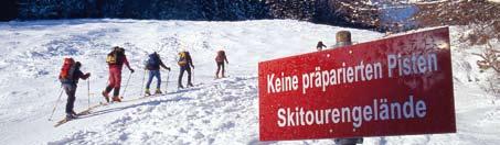 Die Chiemgauer Alpen wurden zwischen 1997 und 1999 untersucht; Vertreter von DAV-Sektionen, Behörden und Verbänden haben gemeinsam Routenempfehlungen für alle Chiemgauer Skitourenberge erarbeitet.