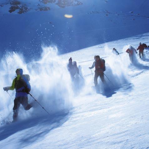 Vorkurs Variantenfahren 25 Ziele Du würdest gerne an Skitouren teilnehmen, hast aber bei ver schiedenen Schneeverhältnissen, im steileren Gelände oder auch mit Gepäck Probleme bei der Abfahrt?