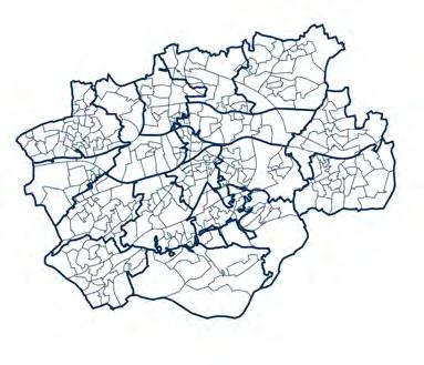 Bezirksebene microm Postleitzahl-8 Gebiete Die PLZ-8 Gebiete untergliedern die 5-stelligen Postleitzahlbezirke Deutschlandweit gibt es 82.563 PLZ-8-Gebiete, davon 15.
