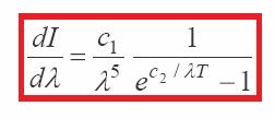 Planck-Gesetz Strahlung des Schwarzen Strahlers: Mit: Folie: 12 Boltzmann-Konstante k = 1,38 10-23 J / K Temperatur des Strahlers T