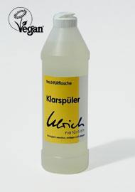 Ulrich Klarspüler für glänzendes und klares Glas und Geschirr entfernt Kalkflecken Enthält ein mildes Tensid aus