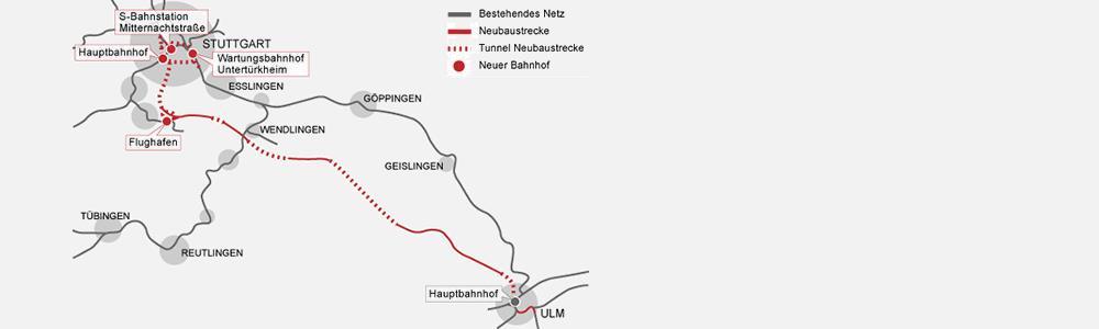 1. Bahnprojekt Stuttgart Ulm Das Gesamtprojekt in der Übersicht Magistrale