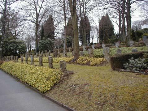 07.1943 vorgenommen werden. Mit den Reihenrasengräbern steht eine besondere Form der Reihengräber zur Verfügung, bei denen keine Grabpflege durch die Angehörigen geleistet werden muss.