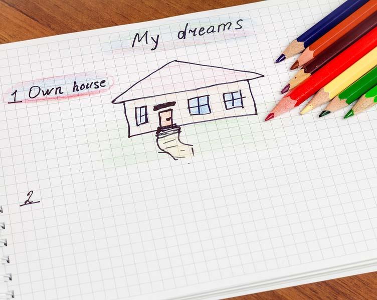 Beschreibe dein Traumhaus Wie sieht dein Traumhaus aus?