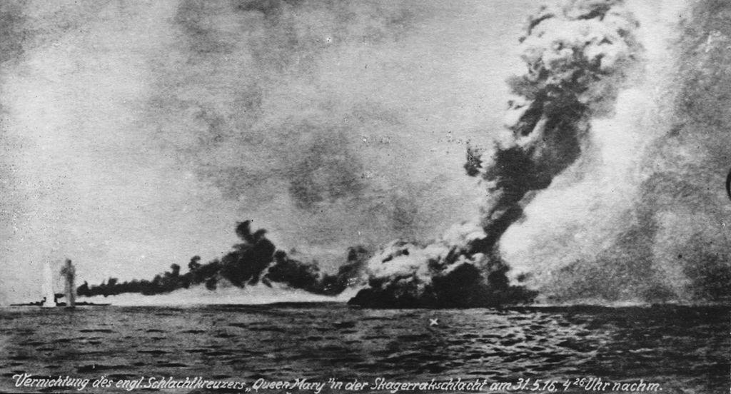 Der Tod auf der See Skagerrak 31. Mai bis 1. Juni 1916 HMS Queen Mary 31. Mai 1916 = 1.