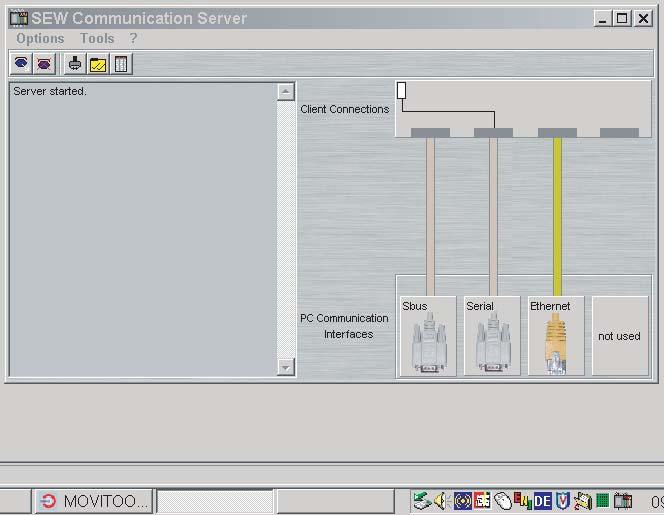 Inbetriebnahme Inbetriebnahme mit PC und MOVITOOLS MotionStudio I 0 4 4 Inbetriebnahme 4.