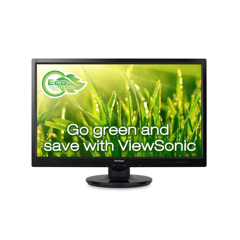 Elegantes und stylisches Full HD-Display Full HD-LED-Display mit 21,5 Zoll Übersicht Der ViewSonic VA2246m-LED ist ein 22-Zoll-Breitbild-Monitor (21,5 Zoll sichtbare Bildfläche) mit LED-Backlight und