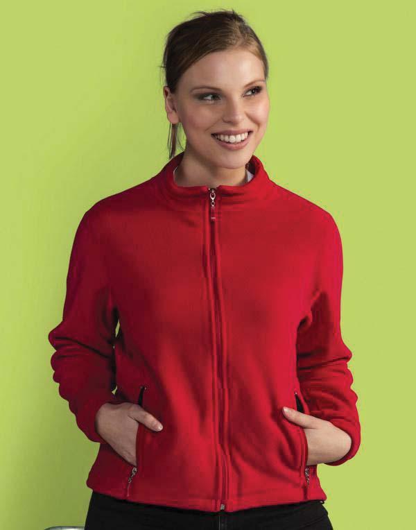 52: Ladies` Full Zip Fleece Taillierte Schnittform; Größen: XS - XXL Art. 870.