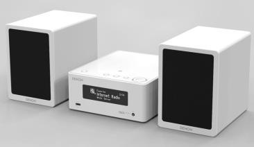 CEOL Piccolo (N-4) Wireless-Musiksystem Prämiertes Denon Audio-System 1. Denon Sound-Qualität o Vollständig digitales Konzept o Neue Class-D-Endstufe mit 2 x 40 Watt (4 Ohm, 1kHz, 0.
