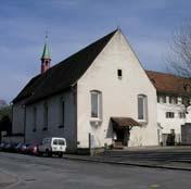 -ref. Kirche, Schutzrain 7, 4242 Laufen, Gottesdienste siehe Christkatholisch Kaiseraugst: Dorfkirche St.