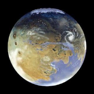 Vor Jahrmillionen von Jahren könnten die Täler des Planeten Mars mit