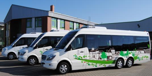 Nahräumlicher Kleinbusverkehr in der Kleinstadt Bad Belzig und Gemeinde Alfter Kommunen Linienverkehr ohne Anmeldung mind.