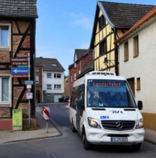 hinein (ökologisches Fahrzeugkonzept) Ergebnisse aus dem Praxisbetrieb: Stadtlinie Bad Belzig: 34 % Fahrgastzuwachs nach zwei Betriebsjahren, verbesserte