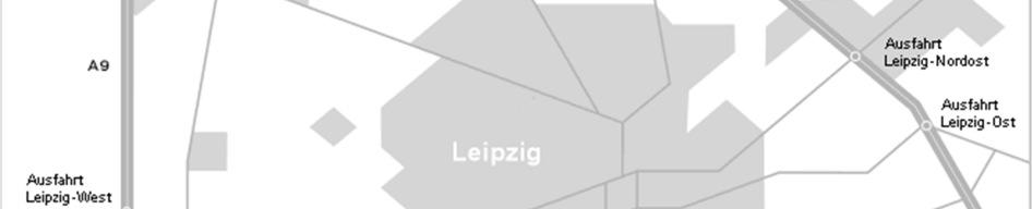 Leipzig-Messegelände ab. Folgen Sie den Ausschilderungen zum BMW Werk.