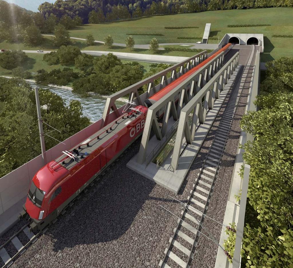 Semmering-Basistunnel Schnellerer und wirtschaftlicherer Zugverkehr auf der Südstrecke In Bau bis vsl.