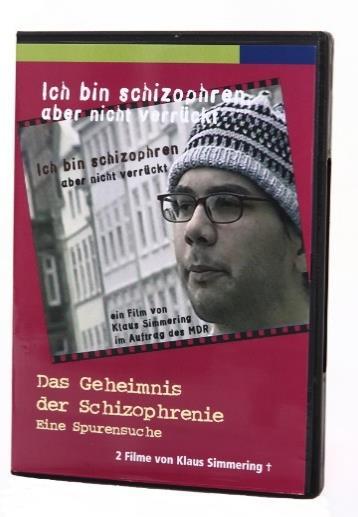 10 DVD Ich bin schizophren, aber nicht verrückt 011 2 Dokumentationen von Klaus Doppel-DVD Simmering, D 2001/2004,