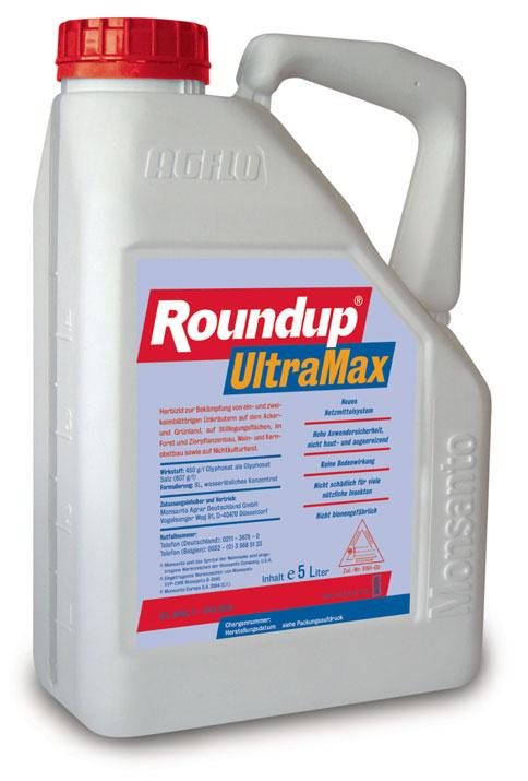 Roundup UltraMax ist da! Sicherheit und Wirksamkeit. 25% höhere Neu! Konzentration Immer und überall. Roundup UltraMax, der neue Standard in der Flüssigformulierung.