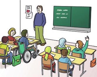 Schule In Kiel können Kinder mit und ohne Behinderung in die gleiche Schule gehen. Jedes Kind soll beim Lernen die Hilfe bekommen, die es braucht.