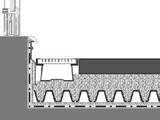 L: 0,50 m, B: 0,50 m, H: 50 mm 4755 90 -Eckstück für Fassaden- und Terrassenrinne FR 75 ca.